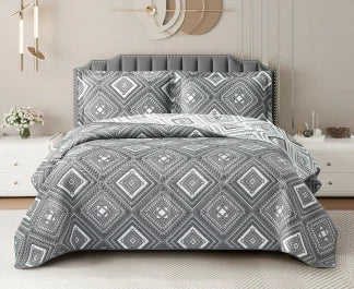 Capri 3-Piece Bedsheet Set - Stylish Curtains
