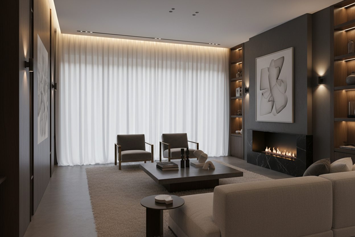 White Curtains for Modern NYC Homes