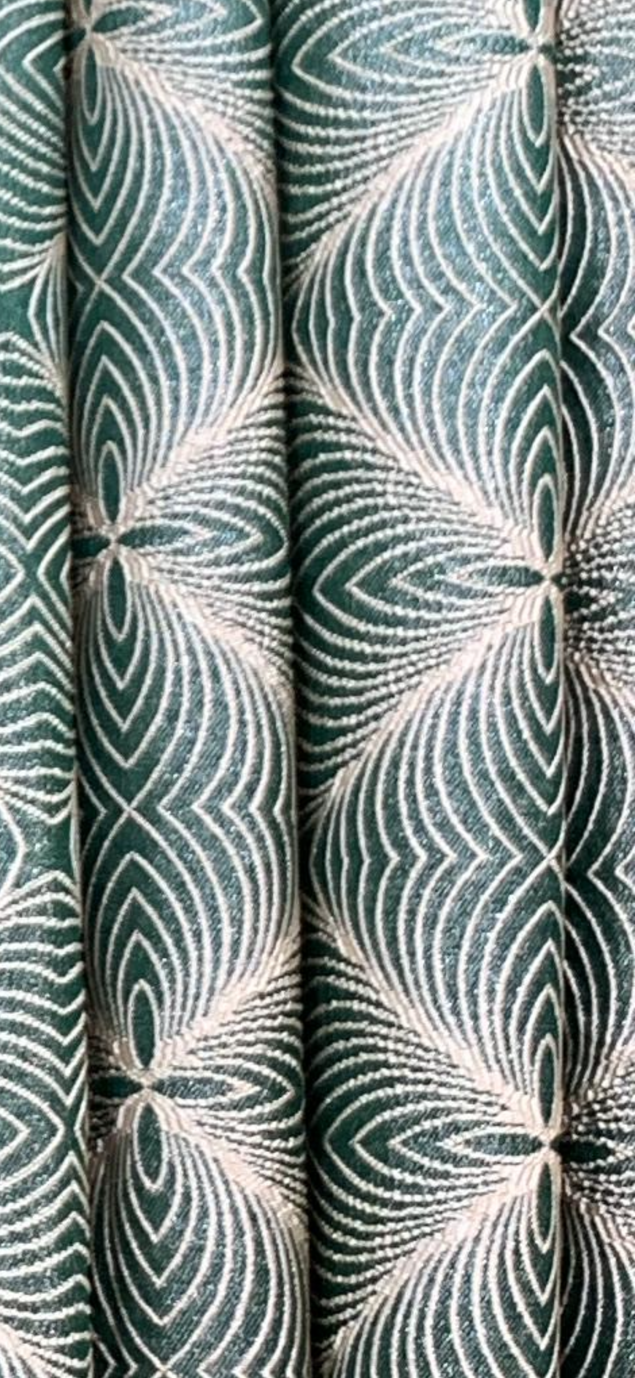 Margo 6 Piece Luxury Curtain Set With Regency Center Panel – gold color - Stylish Curtains