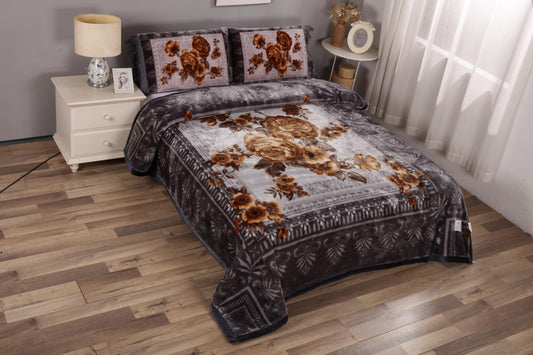 King Size 3-Piece Ultra-Soft Heavyweight Blanket Set – Premium Winter Collection - Stylish Curtains