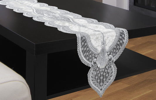 Catania Heavy Crushed Velvet Table Runner & Placemat