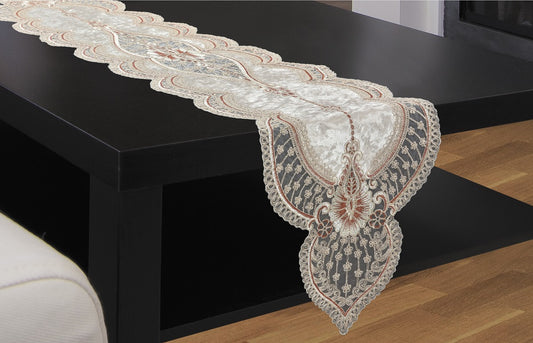 Catania Heavy Crushed Velvet Table Runner & Placemat