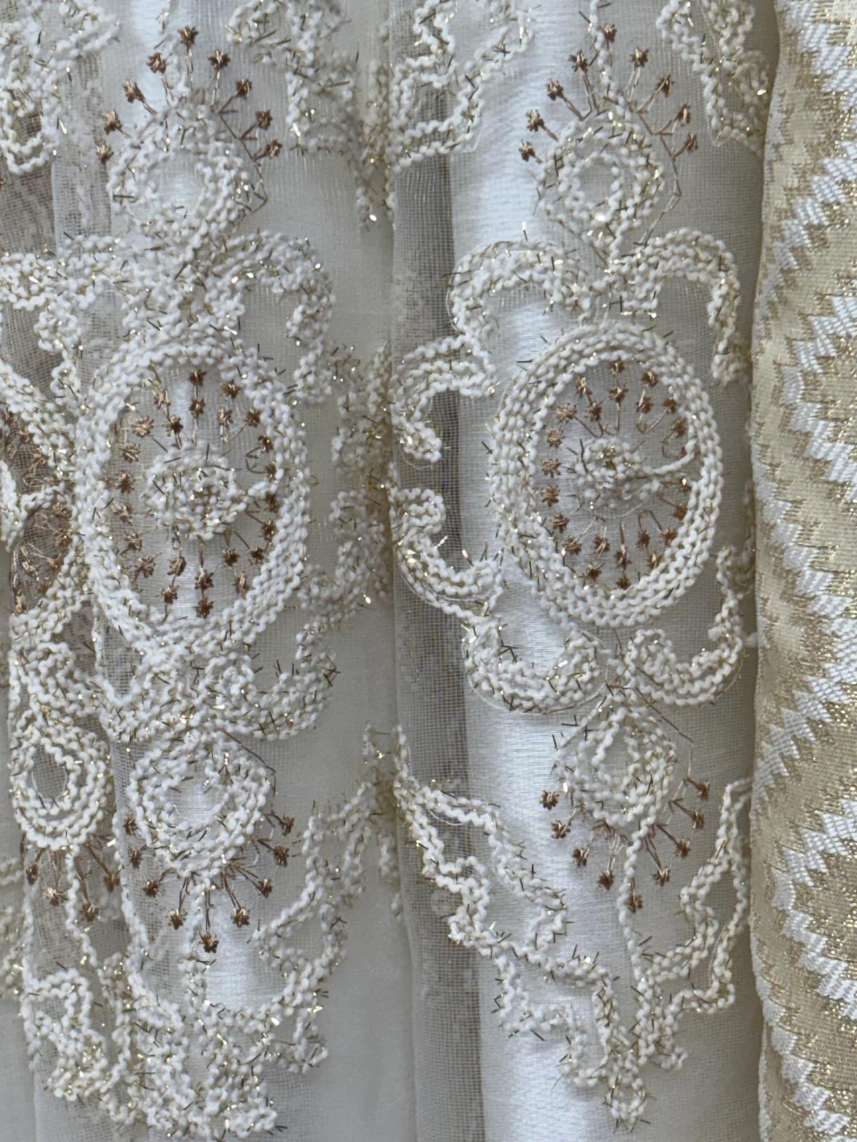 Maxine 7-Piece Luxury Curtain Set With Ruthland Sheer & Backing - Stylish Curtains