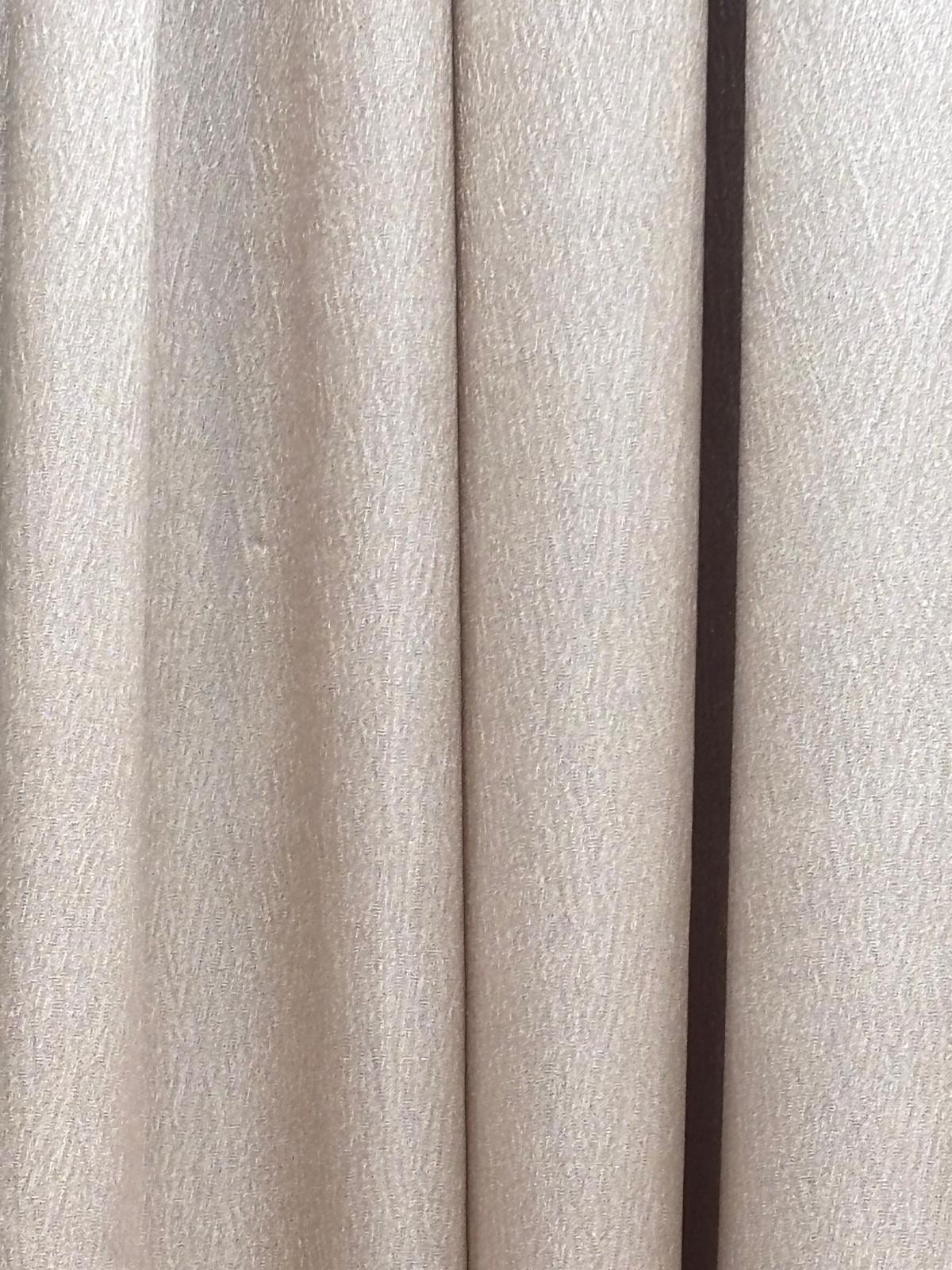 Margo 6 Piece Luxury Curtain Set With Regency Center Panel – Emerald and Beige