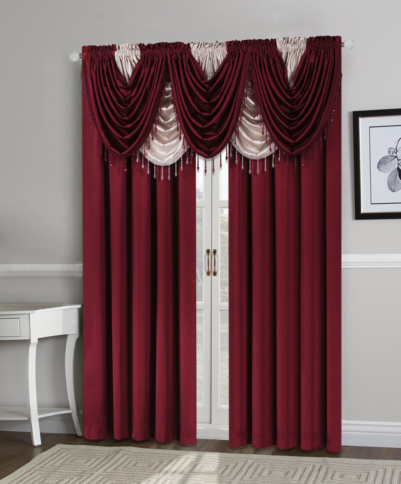 Regency 7-Piece Luxury Curtain Set – Premium Window Treatment for Living Room & Bedroom