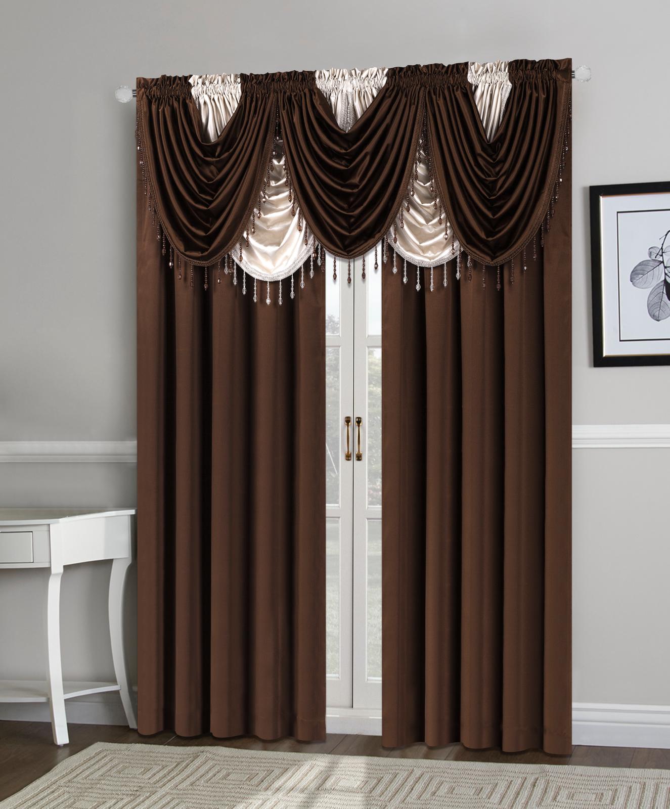 Regency 7-Piece Luxury Curtain Set – Premium Window Treatment for Living Room & Bedroom