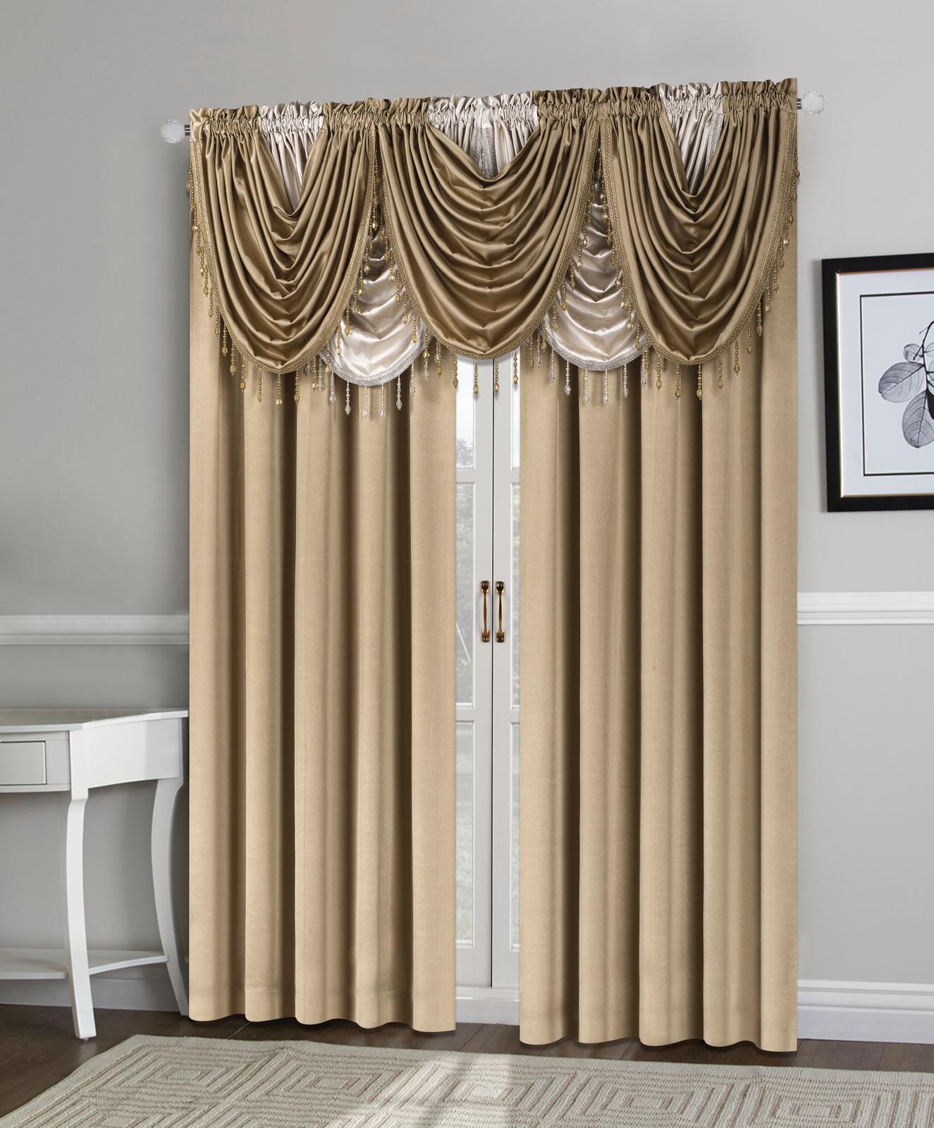 Regency 7-Piece Luxury Curtain Set – Premium Window Treatment for Living Room & Bedroom