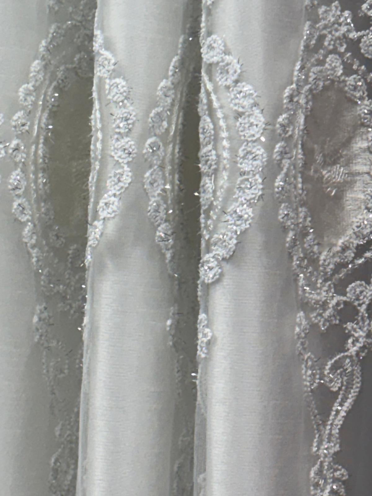 Regency Blush 11-Piece Luxury Curtain Set with Veronica Center Panels - Stylish Curtains