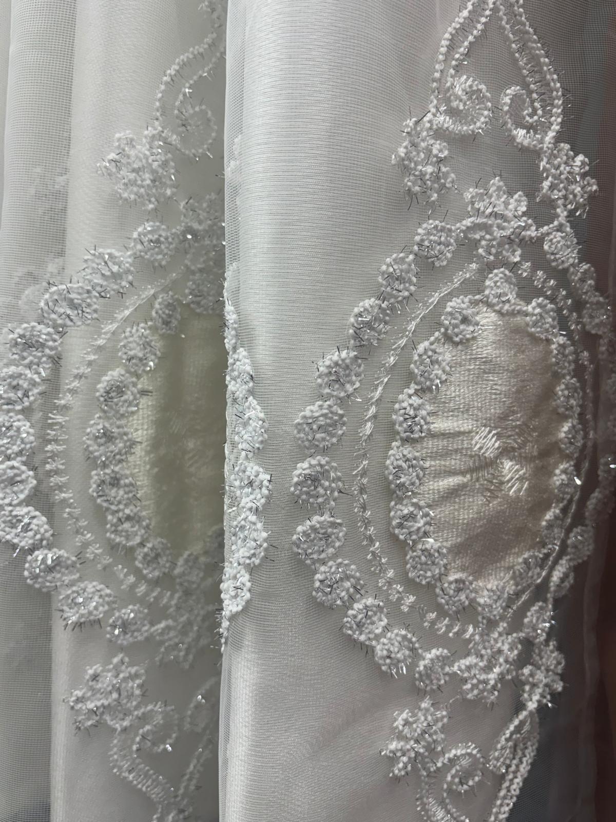 Regency Blush 11-Piece Luxury Curtain Set with Veronica Center Panels - Stylish Curtains