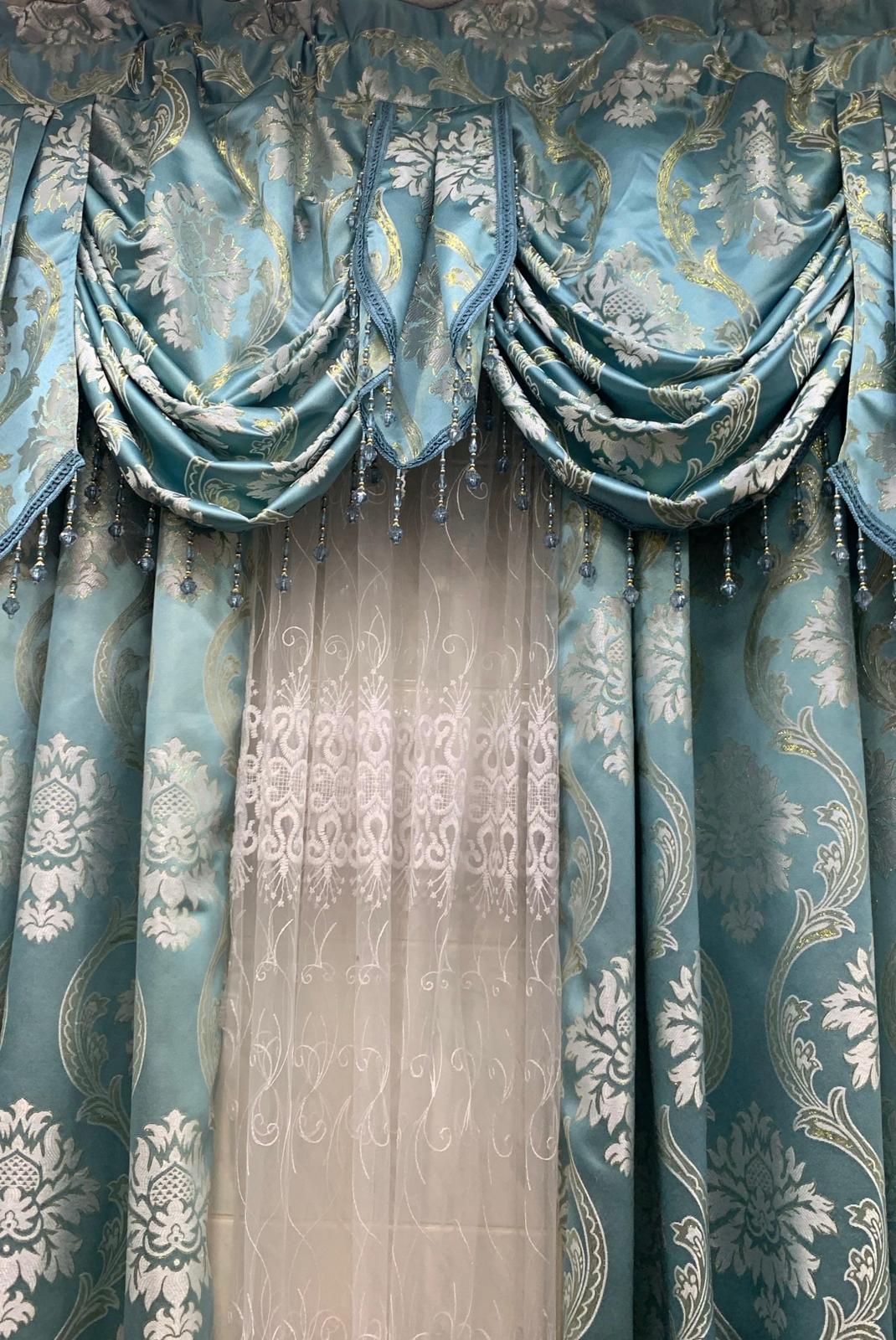 Elegant Luxury Window Curtains for Living Room