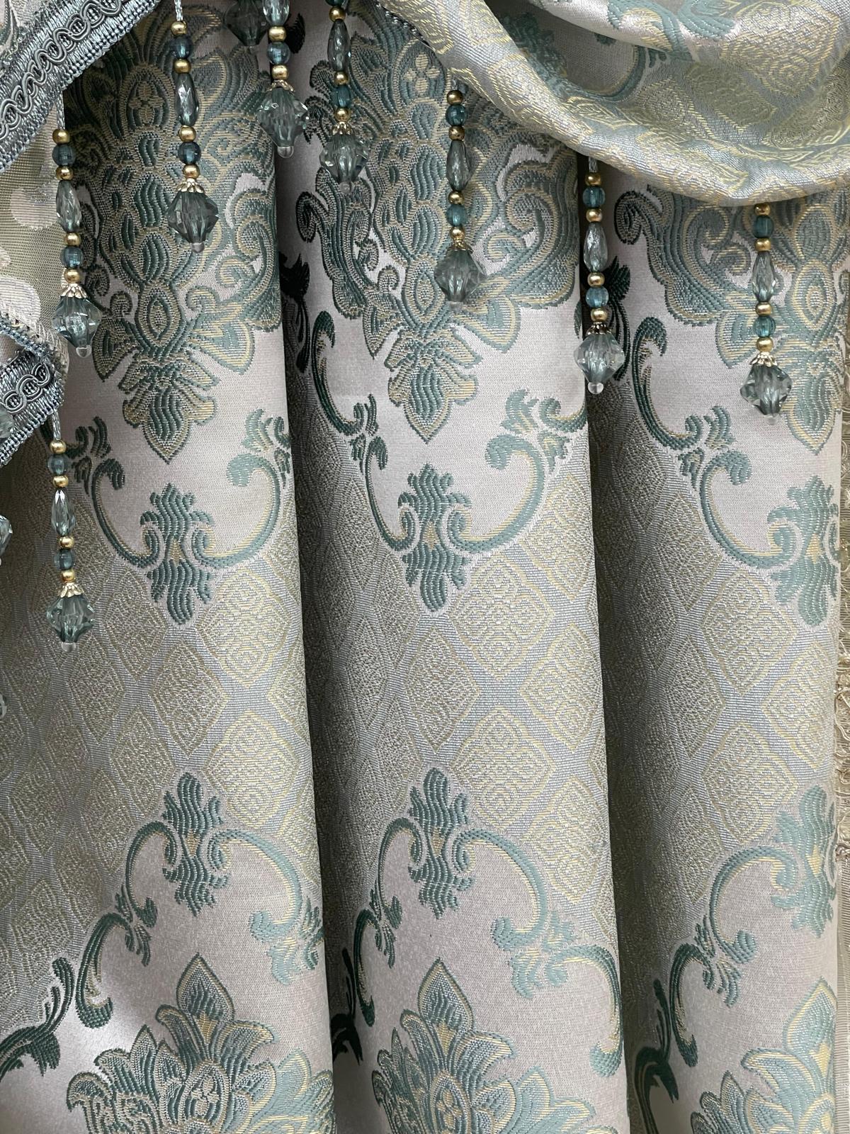 Modern Layered Curtain Panels