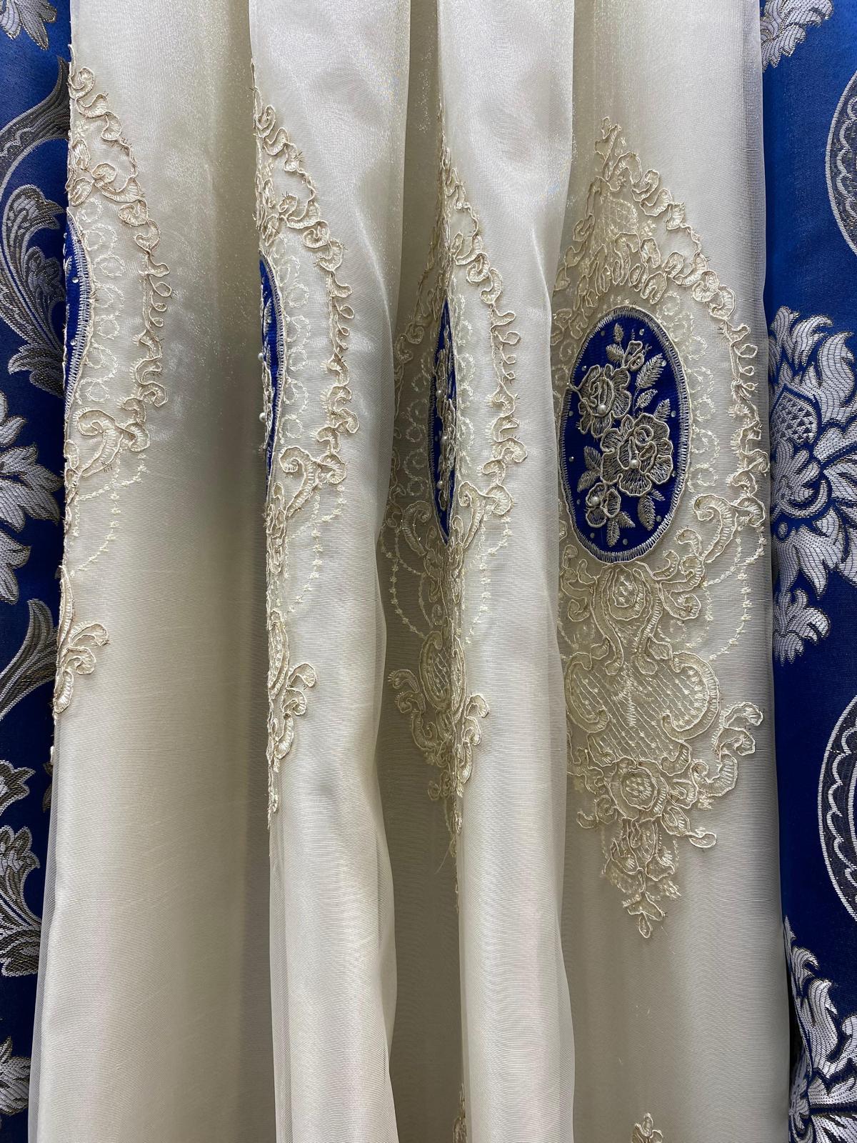 Decorative Blue Window Treatments for Home Décor
