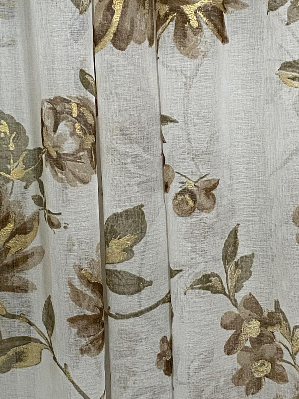 Elegant Brown Curtains for Bedroom