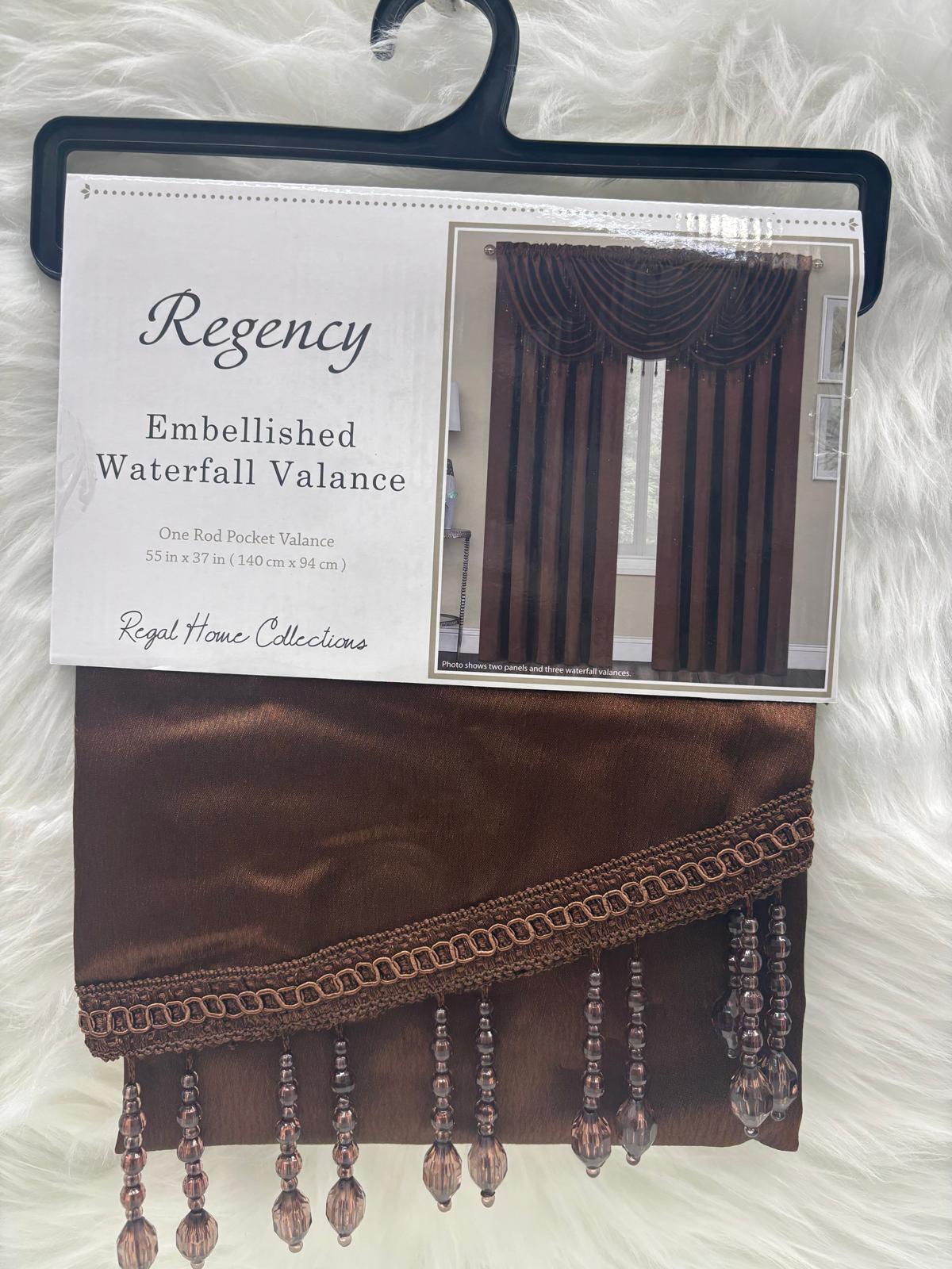 Regency 7-Piece Luxury Curtain Set – Premium Window Treatment for Living Room & Bedroom - Stylish Curtains