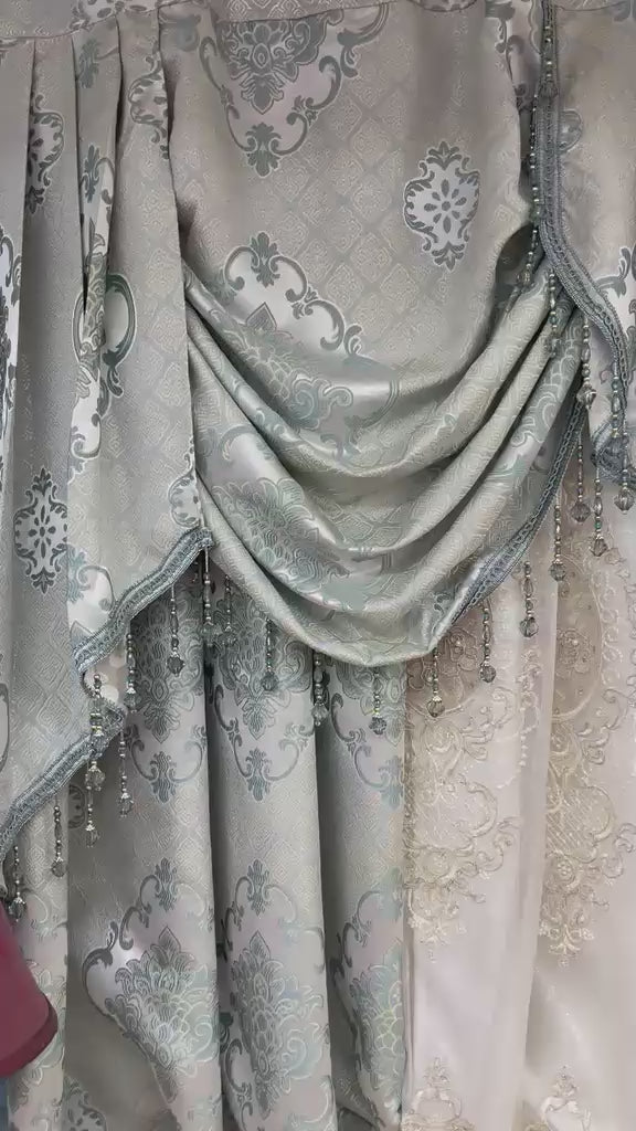 Stylish Curtains NY Aqua Curtains
