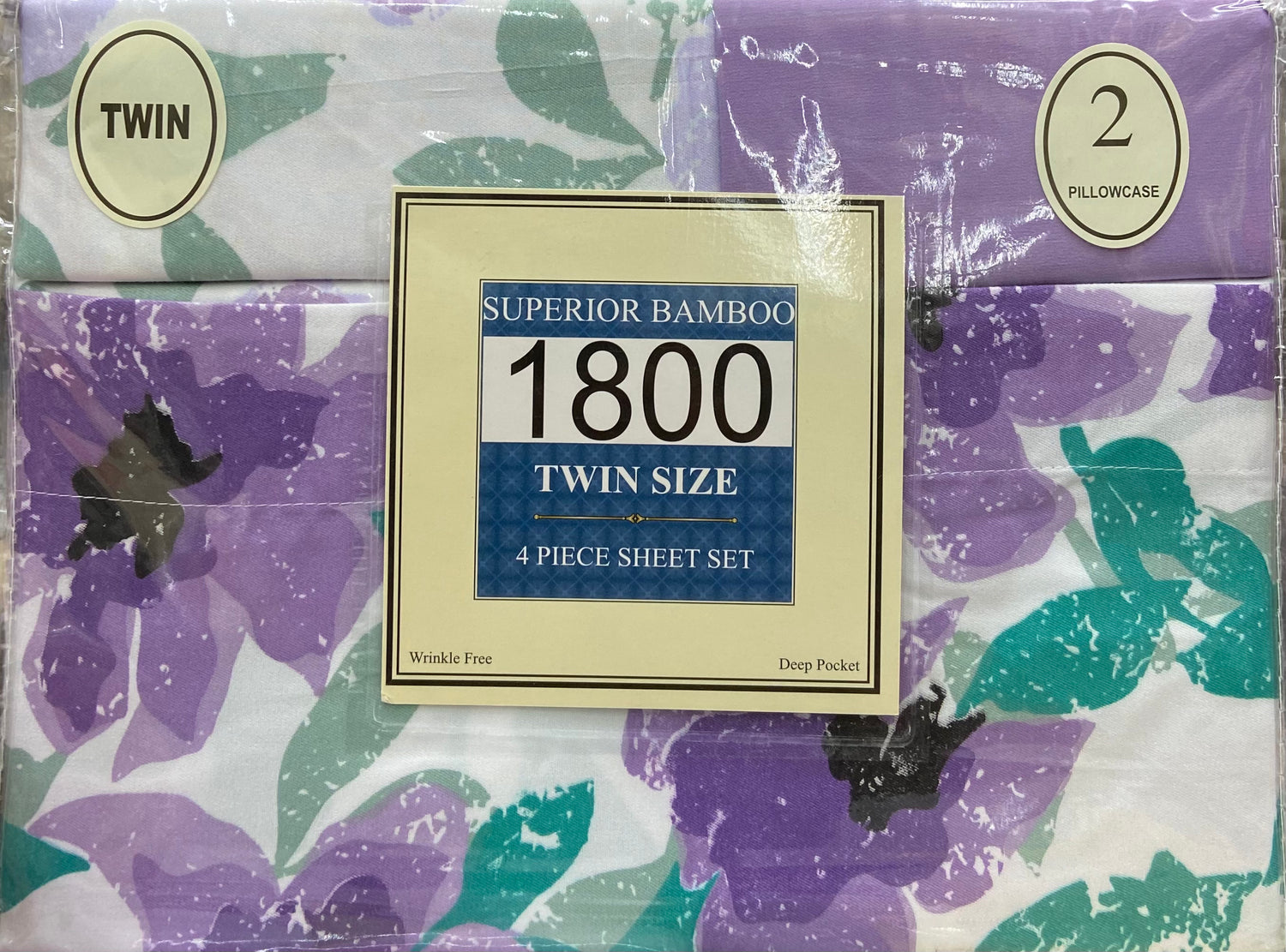 4/6 Pc Printed Sheet Set - Stylish Curtains
