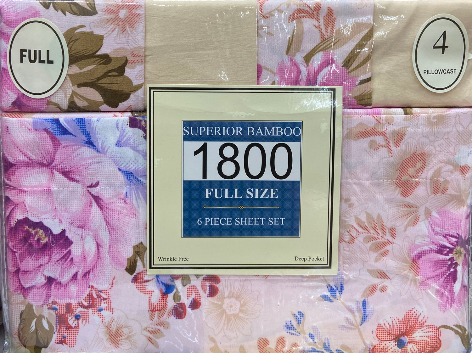 4/6 Pc Printed Sheet Set - Stylish Curtains