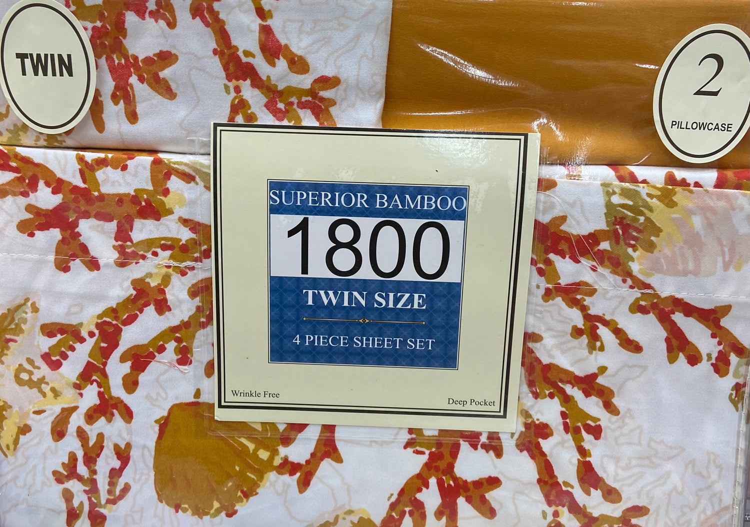 4/6 Pc Printed Sheet Set - Stylish Curtains